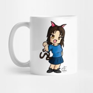 Chibi Kitty Girl Mug